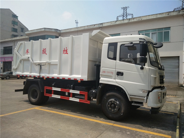 東風(fēng)專(zhuān)用底盤(pán)12方對(duì)接垃圾車(chē)