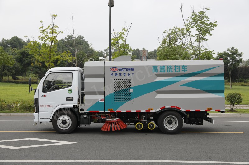 東風多利卡5.5方洗掃車價格 國六洗掃車報價 5.5方洗掃車廠家
