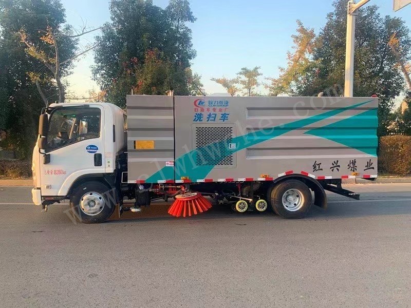 五十鈴9方洗掃車價格 最新洗掃車報價 程力洗掃車廠家 