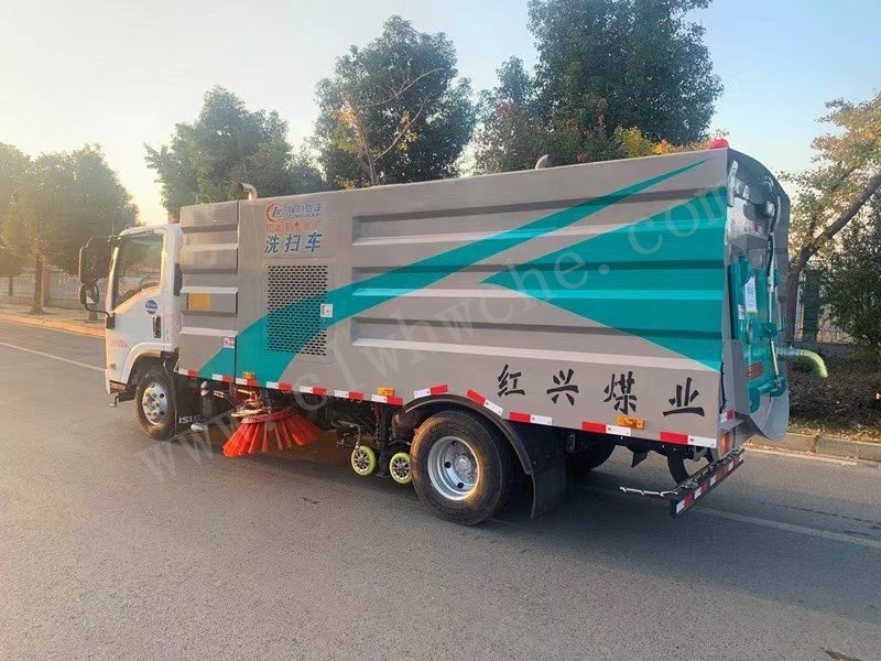 五十鈴9方洗掃車價格 最新洗掃車報價 程力洗掃車廠家 