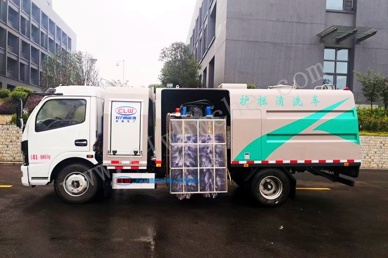 純電動東風凱普特5方護欄清洗車價格 國六護欄清洗車廠家 最新護欄清洗車報價