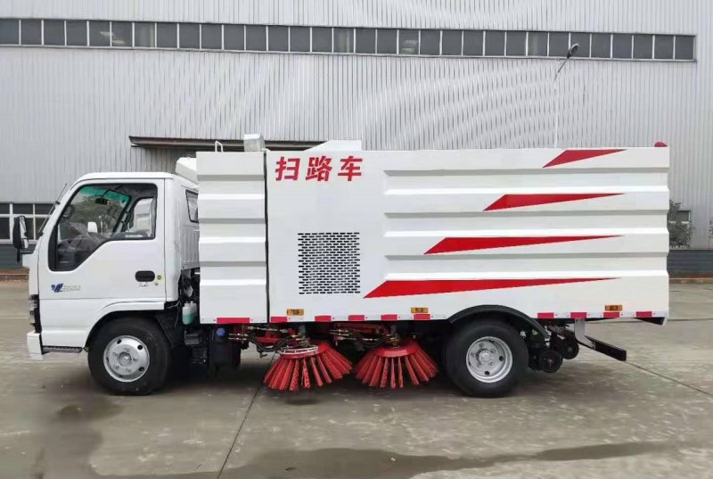 國六5方掃路車 五十鈴掃路車價格 配置 掃路車廠家報(bào)價