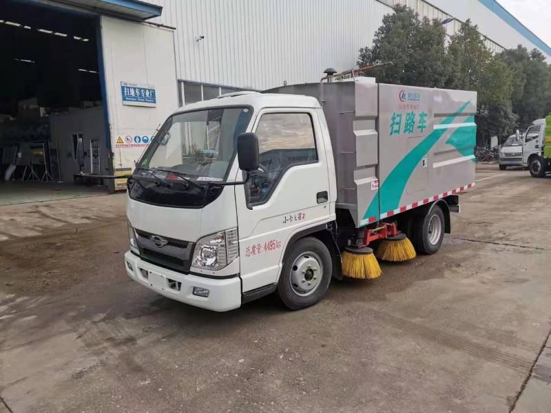 福田時(shí)代3方掃路車(chē)價(jià)格 圖片 配置 藍(lán)牌掃路車(chē)廠家 