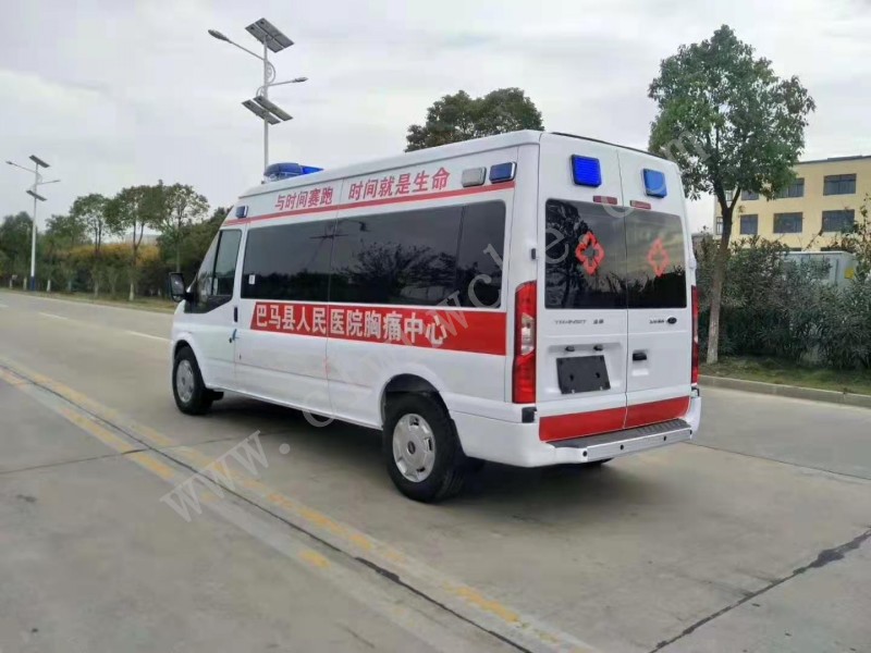 福特V348長軸中頂監護型救護車（客運版）