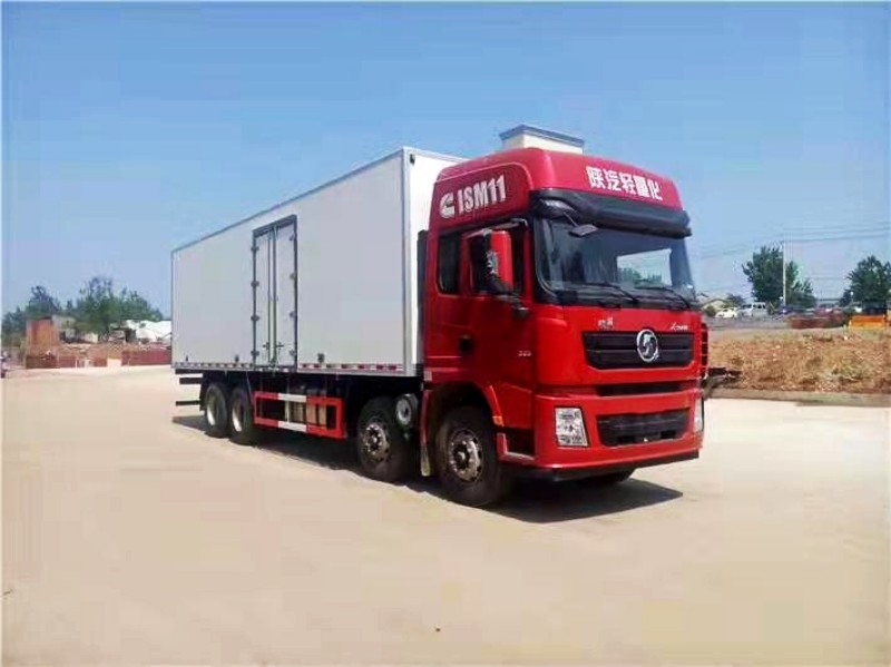 陜汽前四后八9.5米冷藏車（容積60方）  2-9.6米冷藏車價格廠家報價大全